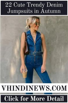 20 Must-Have Denim Jumpsuits to Rock Your Fall Wardrobe: Denim Jumpsuits in Autumn 46