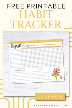 Using a monthly habit tracker will help you keep yourself accountable and motivated to achieve your goals. Today I have a BEE-autiful August Habit Tracker Free Printable, just for you!    

#Printable #freeprintable #August #2022 #August2022 #Augusttracker #habittracker #habits #freetracker #Bees August Habit Tracker, Habit Tracker Free Printable, Tracker Free Printable, Yoga Reading, Laser Paper, Random Act, Daily Writing