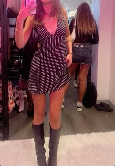 Mini Black Skirt Outfit Aesthetic, Women With Belly Outfits, Black Cords Outfit, Cooking Date Outfit, 18th Birthday Outfit Summer, Witchy Core Outfits, A Cup Outfits, London Clubbing Outfit, Dress With Heels Outfit