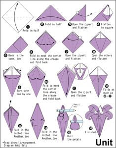 instructions to make an origami dragon