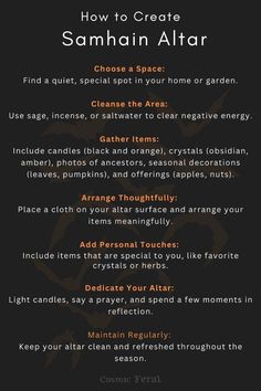 an image of how to create samhan altar in adobe and photoshopped with the text below