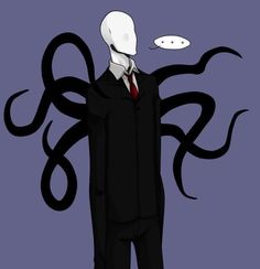 a drawing of a man in a suit and tie with an octopus on his back