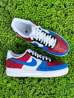 https://www.mdcustomdrip.com/product-page/copy-of-custom-flower-air-force-1-s-for-toddler-little-kids Spider Man Custom Shoes, Custom Air Force 1 Spiderman, Spider Man Air Force 1, Custom Leather Sneakers For Sports, Waterproof Leather Custom Sneakers Lace-up, Custom Lace-up Leather Sneakers With Waterproof Paint, Casual Leather Custom Sneakers With Waterproofing, Blue Leather Custom Hand Painted Sneakers, Blue Hand Painted Leather Custom Sneakers