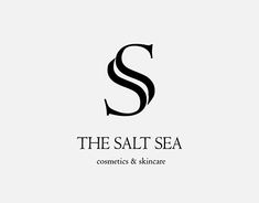 the salt sea cosmetics & skincare logo design for an organic beauty brand by person