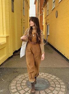 Barista Outfits, Cottagecore Outfit, Comfy Fall Outfits, Midsize Outfits, Cozy Fall Outfits, Cottagecore Outfits, Earthy Outfits, Aesthetic Fall, Outfits Fall