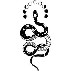 a black and white drawing of a snake with balls on its head in the air