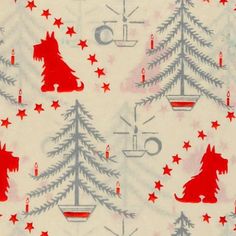 a red and white christmas tree with stars on the bottom is featured in this image