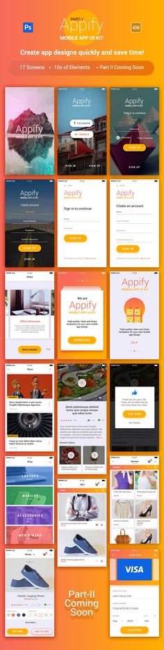 an orange and yellow web page with many different images on it, including the words click here for more information