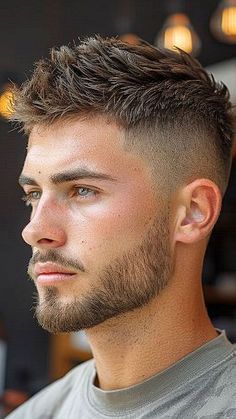 Crew Cut Haircut, Young Men Haircuts, Men Fade Haircut Short, Short Fade Haircut, Mens Haircuts Short Hair, Men's Short Hair, Mens Fade, Faded Hair