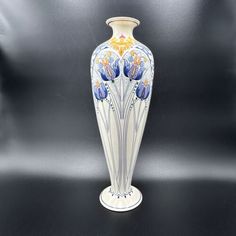 (eBay) Find many great new & used options and get the best deals for Vintage Royal Goedewaagen Gouda Amata Tall Vase, Art Nouveau w/Authenticity Cert at the best online prices at eBay! Free shipping for many products! Deco Vase, Art Deco Vase, Vase Art, Tall Vase, Tall Vases, Ebay Finds, Art Nouveau, Product Information, Art Deco