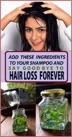 She Added This into Her SHAMPOO and Forgot About Hair Loss FOREVER!"" Homemade Hair Shampoo, Hair Shedding Remedies, Natural Hair Growth Remedies, Hair Growth Foods, Hair Growing Tips, Castor Oil For Hair, Hair Remedies For Growth