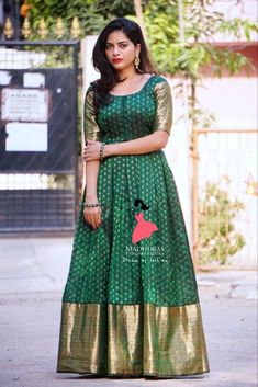 डिजाइनर कपड़े, Kalamkari Dresses, Ikkat Dresses, Long Gown Design, Frock For Women, Saree Gown, Half Saree Designs, Long Gown Dress, Long Dress Design