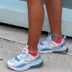 Mint Condition. Easy To Wash. Only Worn A Couple Times. Nike Air Max 270 React, Air Max 270 React, 270 React, Shoes Nike Air, Nike Air Max 270, Air Max 270, Shoes Nike, White Nikes, Womens Shoes Sneakers