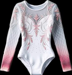 Beautiful shiny Gymnastics Leotard for competition Cute Gymnastics Outfits, Artistic Gymnastics Outfits, Competition Leotards Gymnastics, Cute Gymnastics Leotards, Gymnast Outfits, Aerobic Gymnastics Leotards, Dance Leotards Unique, Gymnastic Leotard Pattern, Gymnastic Outfits