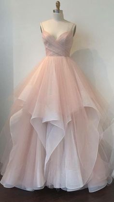 quince dress long prom dress pink quince dress Tulle Quinceanera Dress For Prom Season, Pink Tulle Bridesmaid Evening Dress, Pink Floor-length Ball Gown For Bridesmaid, Pink Tulle Gown With Sweep Train, Pink Gown With Sweep Train For Prom, Pink Tulle Ball Gown With Sweep Train, Pink Gown With Sweep Train For Prom Season, Princess Style Ball Gown Quinceanera Dress For Prom, Pink Tulle Dress With Sweep Train