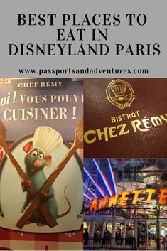 the best places to eat in disneyland paris