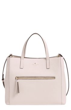 kate spade new york 'spencer court - tera' leather satchel (Nordstrom Exclusive) available at #Nordstrom Fancy Handbags, Chic Spring Outfits, Spring Fashion Ideas, Kate Spade Satchel, Red Purse, Nordstrom Anniversary Sale, Spring Outfit Ideas, Satchel Tote, Head Over Heels