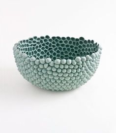 a bowl that has balls in it