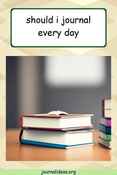 Should I journal every day? Are you tired of feeling disconnected from your inner thoughts and desires, longing for a way to rediscover your authentic self? The struggle to find clarity in your busy life can leave you feeling exhausted and unfulfilled. 

Envision a path where journaling each day opens the door to newfound insights, allowing you to embrace your emotions and dreams. By incorporating journaling into your routine, you can cultivate mindfulness and become the best version of yourself. 

Join us on this enlightening journey. Explore our blog post now and unlock the secrets of Journaling Everyday for a more meaningful life. Daily Journaling Ideas, Journaling Everyday, Daily Journaling, Feeling Disconnected, Inner Thoughts, Best Version Of Yourself