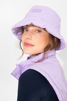 Our quilted nylon bucket hat is designed with a cinch-able bungee to fit every body, while recycled PrimaLoft® Insulation and performance DWR keep you toasty and dry. Purple Beret, Olive Hat, La Dodgers Hat, Church Dresses For Women, Brown Beanie, Floral Bucket Hat, Knit Beret, Pom Pom Beanie Hat, Raffia Hat