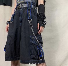 Tripp Pants Aesthetic, Futuristic Grunge Fashion, Cybercore Fashion Men, Kpop Fashion Outfits Men, Cute Male Outfits, Gothic Techwear, Cool Outfits Aesthetic, Alt Looks, Alt Pants