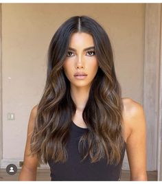 Rich Brunette Hair, Cindy Mello, Hairstyles For Layered Hair, Cut Her Hair, Soft Waves