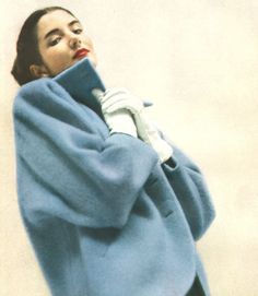 Luxury Vintage Wool Coat With Button Closure, 1950s Fur Coat, 1960s Cape Coat, Vintage Wool Cape Outerwear, Lauren Hutton, Richard Avedon, 40s Fashion, Vintage Couture