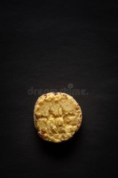 One whole wheat chip cookie on a black background. stock photos Photos Background, Chip Cookies, Black Background, Black Backgrounds, Wheat, Chips, Black