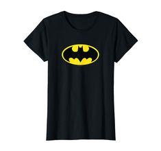 PRICES MAY VARY. Batman Classic Logo is 100% authentic, officially licensed Batman apparel, that comes in t shirt, v-neck, tank top, longsleeve, pullover hoodie, sweatshirt, styles! Batman is a superhero first published by DC Comics in 1939. After witnessing the murder of his parents, Bruce Wayne swore vengeance and trained to fight criminals like The Joker, Catwoman, Penguin, Riddler, Harley Quinn, Poison Ivy, and Bane. Lightweight, Classic fit, Double-needle sleeve and bottom hem Harley Quinn Poison Ivy, Bruce Wayne, The Joker, Poison Ivy, Classic Logo, Catwoman, Logo T Shirt, Harley Quinn, Tshirt Logo