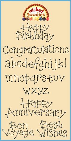 a happy birthday card with the words happy birthday written in cursive writing on it