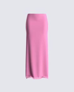 Anything is possible with a little bit of pink 💅 Get ready for the day in radiance with this stunning pink maxi skirt. Crafted from stretch mesh, boasting a maxi-length, and designed with an inner lining - this skirt is a must-have 😚 Pink Maxi Skirt Outfit, Long Bodycon Skirt, Long Pink Skirt, Skirt Png, Pink Maxi Skirt, White Long Skirt, Maxi Skirt Outfits, Model Inspo, All Pink