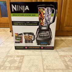 the ninja meal maker is in its box and ready to be used as a blender