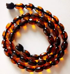 GENUINE BALTIC AMBER STONE FACETED BEADS NECKLACE JEWELRY GIFT Elegant Handmade Baltic Amber Necklaces, Elegant Handmade Baltic Amber Necklace, Baltic Amber Beaded Jewelry, Handmade Antique Amber Beaded Necklace, Antique Handmade Amber Beaded Necklace, Amber Bead Necklace, Baltic Amber Necklace, Faceted Bead Necklace, Baltic Amber Jewelry