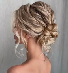 60 Trendiest Updos for Medium Length Hair Bride Hairstyles For Mid Length Hair, Midi Updo Hairstyles, Bridesmaid Hair Loose Updo, High Updo Medium Length Hair, Messy Updo Wedding Short Hair, Wedding Hairstyles Medium Length Fine Hair, Wedding Hair For Medium Length Fine Hair, Formal Hair Ideas Medium Length, Bridesmaids Hairstyles Up