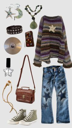 #outfit #grungefairycore #grunge Emo Hippy Outfits, Pixie Grunge Outfit, Grunge Scene Outfits, Whimsical Grunge Outfits, Grunge Outfit Board, Hipster Aesthetic Outfit, Cottagecore Grunge Outfits, Earth Grunge Outfits, Autumn Grunge Outfits