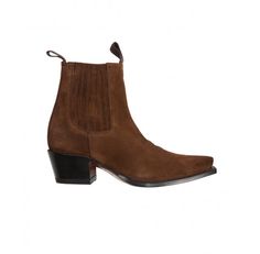 Short Cowboy Boot Fitted Brown Chelsea Ankle Boots, Western Style Fitted Chelsea Boots For Fall, Fitted Western Chelsea Boots For Fall, Short Cowboy Boots Outfit, Short Cowboy Boots, Ann Mashburn, Suede Cowboy Boots, Brown Cowboy Boots, Monochromatic Fashion