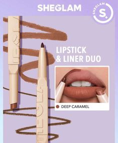 Brown Lip Liner, Mack Up, Lipstick Liner, Lip Liner Colors, Lipstick Pencil, Lip Pencil, Stylish Hair, Pink Brown