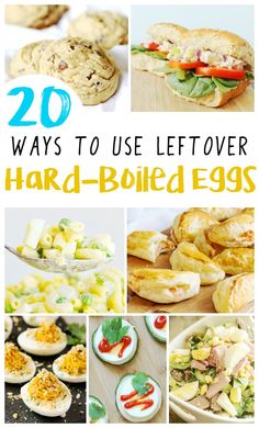 20 ways to use leftover hard - boiled eggs