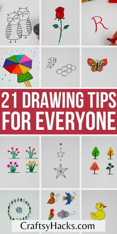 Pencil drawing for beginners April Doodles, Painting Prompts, Drawing Hacks, Beginner Drawing Lessons, Beginner Drawing, Markers Drawing Ideas, Markers Drawing, Summer Art Projects