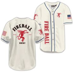 Fireball USA Flag Baseball Jersey, Fireball Jersey Shirt, Fireball gift, Fireball apparel, Fireball shirt, jersey shirt mens, Summer gifts, Fireball merchandise, Basic Baseball Jersey, Summer Baseball Jersey, Fireball team baseball jerseys