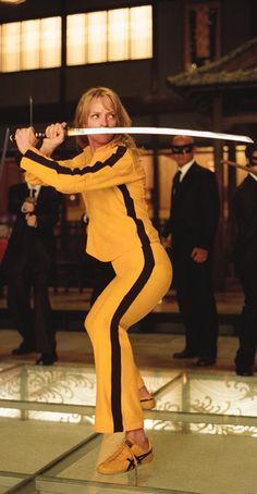 Kill Bill Vol. 1 Uma Thurman Kill Bill, Kill Bill Costume, Kill Bill Movie, Kill Bill Vol 1, Tarantino Films, Daryl Hannah, Reservoir Dogs, Lucy Liu, Septième Art