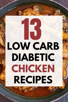 Explore a variety of 13 low-carb chicken recipes ideal for diabetics. These easy-to-make meals are not only delicious but also help in managing blood sugar levels effectively. Low Carb Chicken Meals, Low Carb Dinner Chicken, Easy Dinner Options, Low Carb Marinara, Chicken Breast Cutlet, Creamy Lemon Chicken, Chicken And Cabbage, Low Carb Chicken Recipes