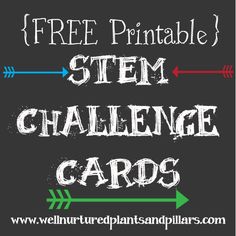 A couple of weeks ago, we found ourselves at my parents house. The children had a severe case of the "I'm boreds." I had intended to bring school with us and carrying on with business as usual, but... Stem Planning Sheet Free Printable, Stem Challenge Cards Free Printable, Stem Printables, 1st Grade Stem Challenge, Low Prep Stem Challenges, Science Experience, Stem Bins, Stem Challenge