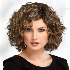 Bob Riccio, Curly Bob Wigs, Spiral Curls, Grey Wig, Cosplay Hair, Natural Wigs, Wavy Bobs, Shades Of Blonde, Curly Wig