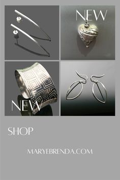 Feel fantastic wearing these argentium silver and sterling silver earrings, cuffs, and pendants. Earrings Cuffs, Personal Empowerment, Silver Pieces, Jewelry Handmade