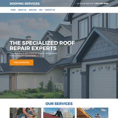 the website for roofing services