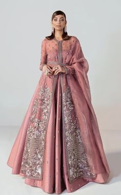 Organza Jacket, Beautiful Pakistani Dresses, Designer Party Wear Dresses, Stylish Dress Book, Pakistani Dress Design, Party Wear Dresses, Unique Dresses, Pakistani Fashion