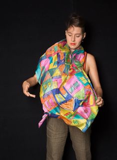 "Hand painted silk scarf-\"Crazy town\". Silk Scarf. Multicolored shawl Hundertwasser style scarves. Luxury scarves and shawls. Birthday gift for her. Long Fashion scarf KA. Woman fashion accessory. Bright summer silk scarf hand painted. Oversized Silk scarf, shawl. Unique handmade gifts/ Birthday gift for her/ ♠ Bold, bright silk scarf painted. Hundertwasser scarf. Long shawl in vivid colors. Bright summer scarves. Architecture lover gift/ Architecture inspired scarf/ ♠ Luxury silk shawl. Shawl Multicolor Silk Scarf For Spring, Silk Shawl Scarf One Size, Multicolor Rectangular Silk Scarf, One Size Multicolor Dupatta, Multicolor One Size Fits All Dupatta, Multicolor Silk Rectangular Scarves, Multicolor Rectangular Silk Scarves, Multicolor Silk Rectangular Scarf, Vintage Silk Scarf For Summer Gift