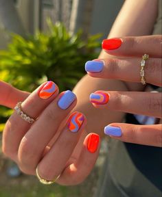 Hard Nails, Nails Only, Summer Acrylic Nails, Short Acrylic Nails Designs, Pretty Acrylic Nails