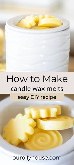 how to make candle wax melts with easy diy recipe for candles and candles